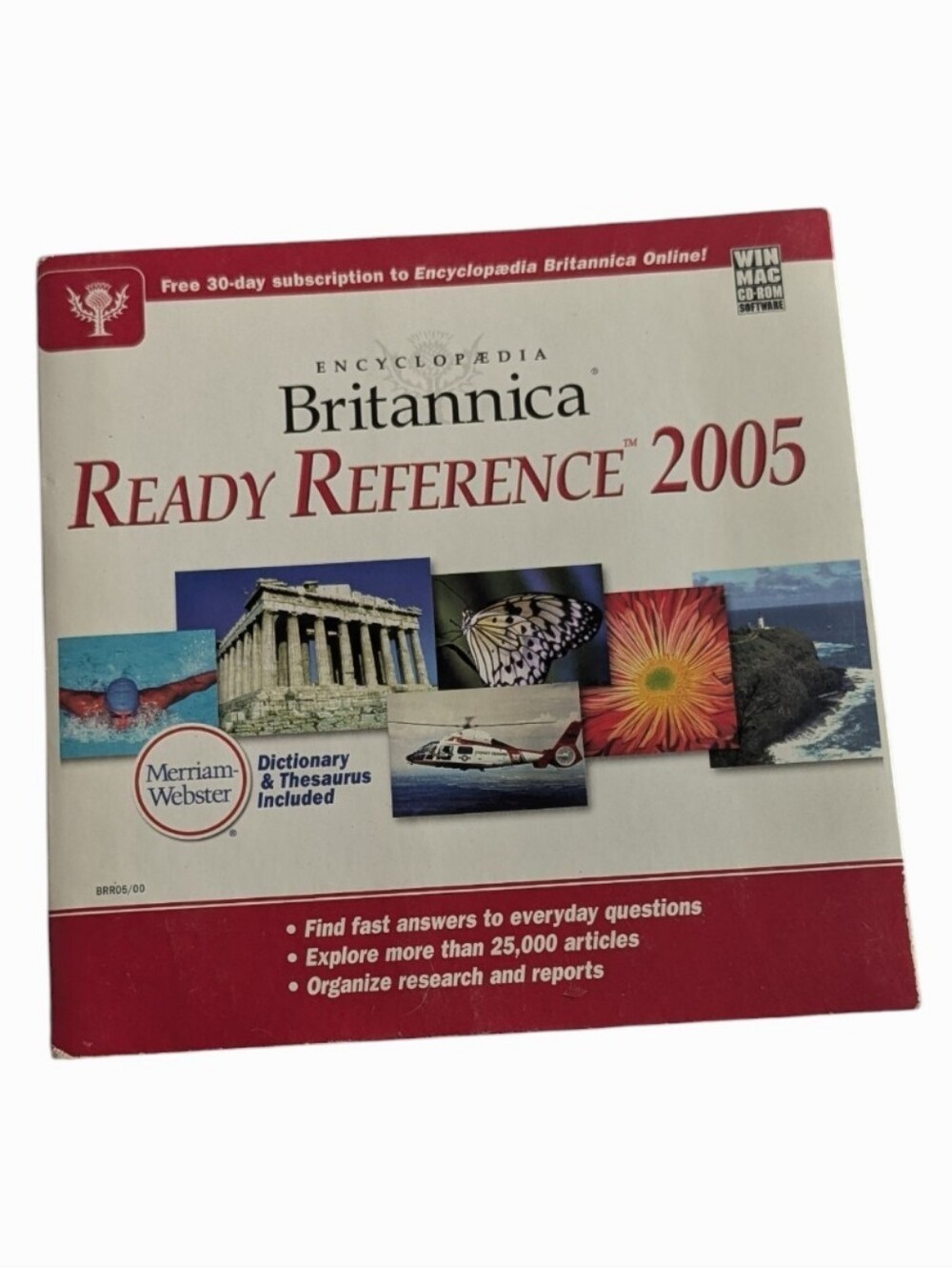 Britannica Ready Reference 2005 - CD Rom Software